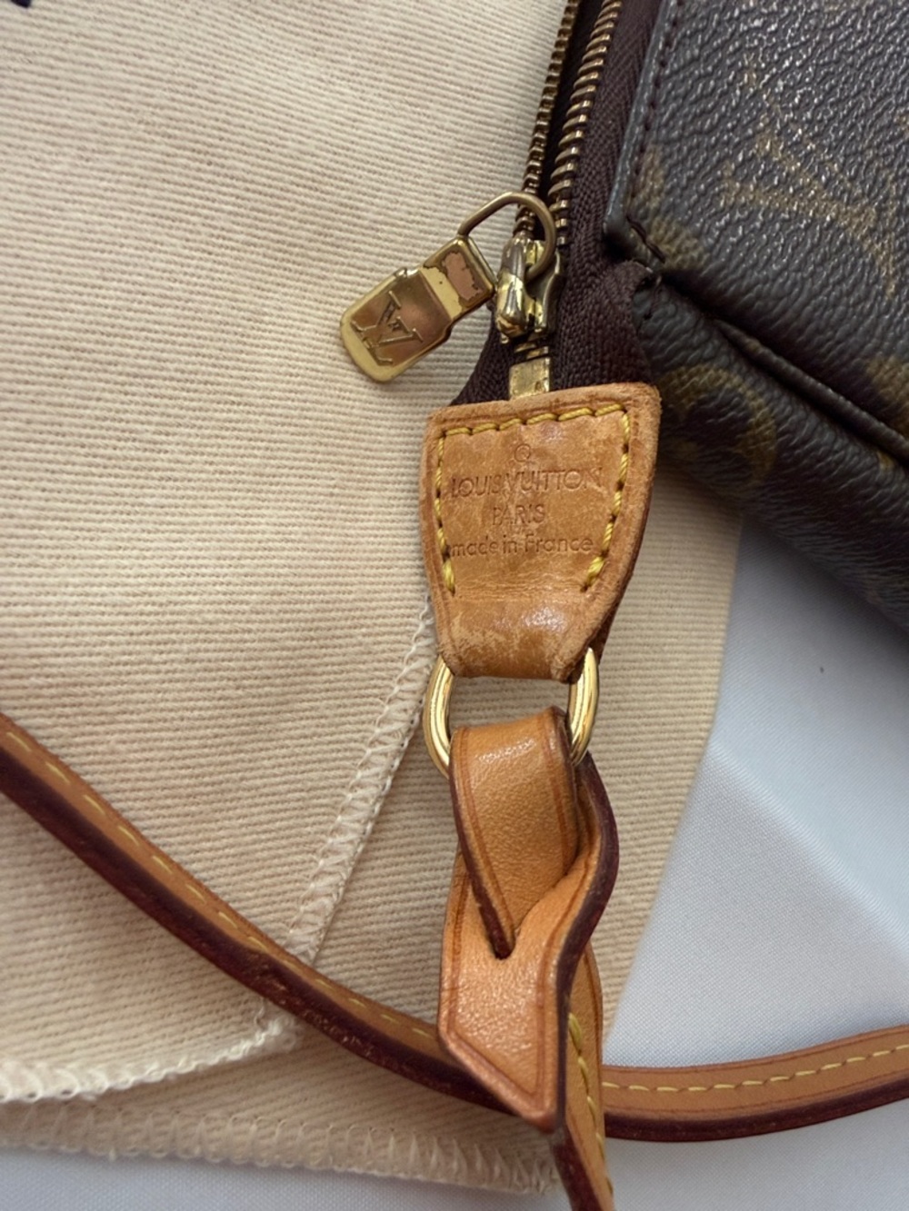 Louis Vuitton Monogram Canvas Pochette Accessoire Brown/Tan - Picture 4 of 7